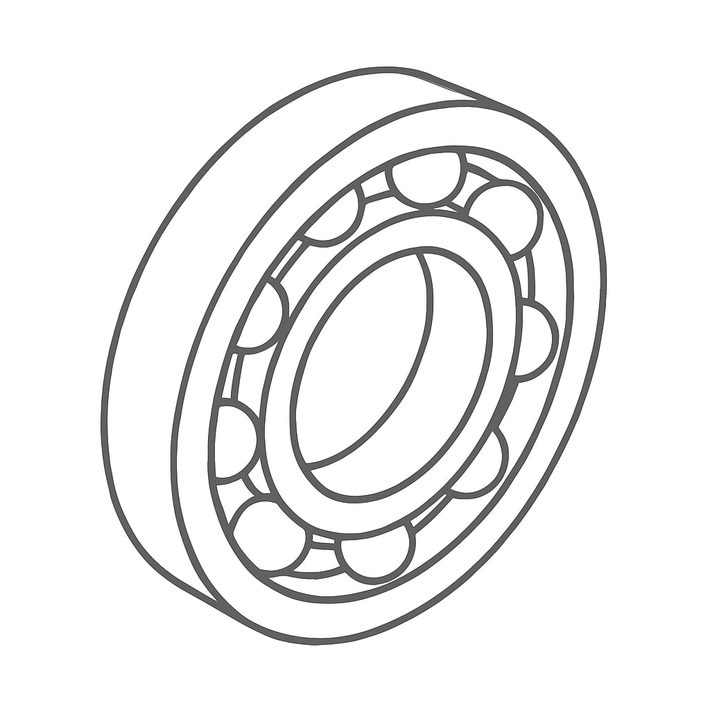 THK RB25040  UUCC0 Kreuzrollenlager (250x355x40)