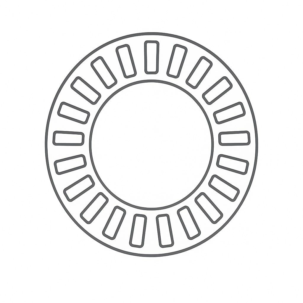 NTN K89312 Axial-Zylinderrollenkranz (60x110x9)