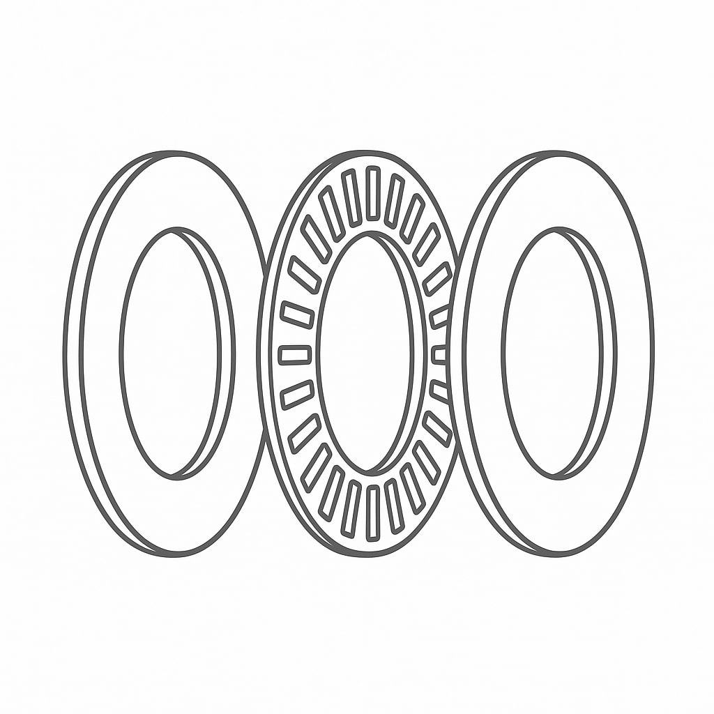 NKE 81208 -TVPB Axial-Zylinderrollenlager (40x68x19)
