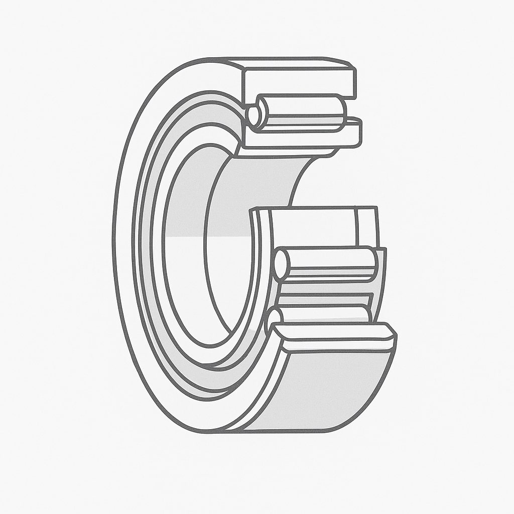 INA PNA35/55 Nadellager (35x55x20)