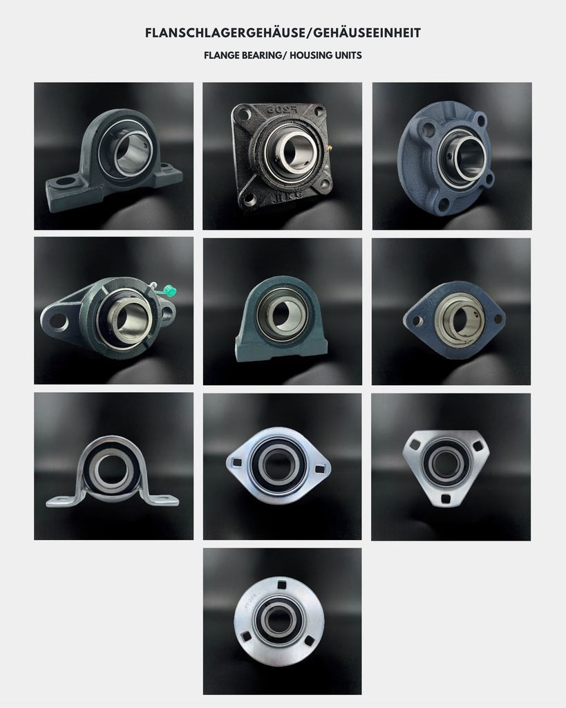 RHP UKF206  D1+H2306 Flanschlager-Gehäuseeinheiten