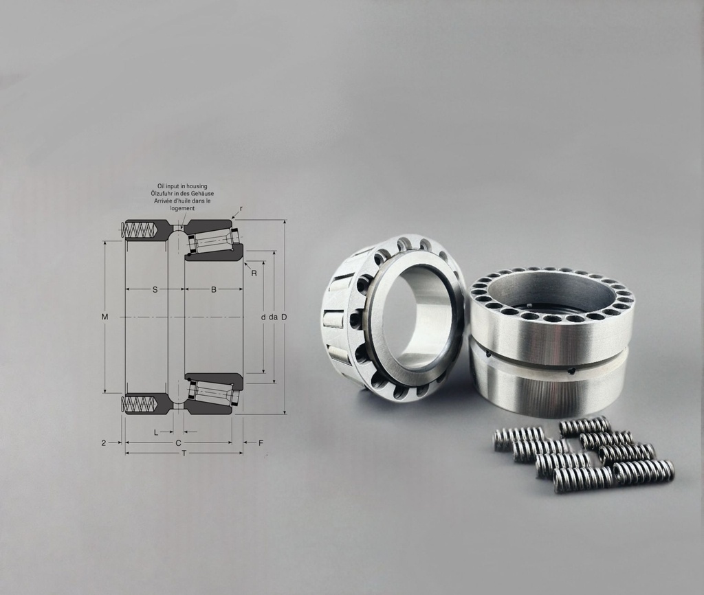 Gamet 112040/112085P Gamet Bearing (40x85x51,83)