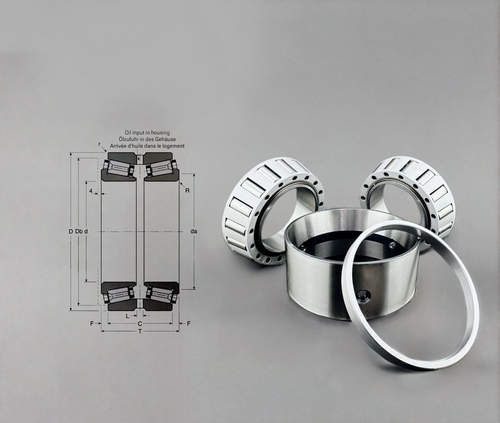 Gamet 140085/140140GE0 Gamet Bearing (85x140x85)
