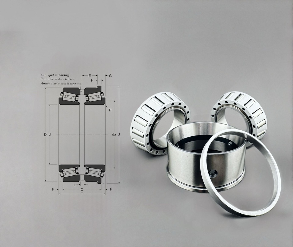 Gamet 140085/140140HE0 Gamet Bearing (85x140x85)